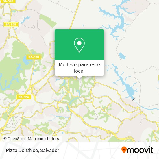 Pizza Do Chico mapa