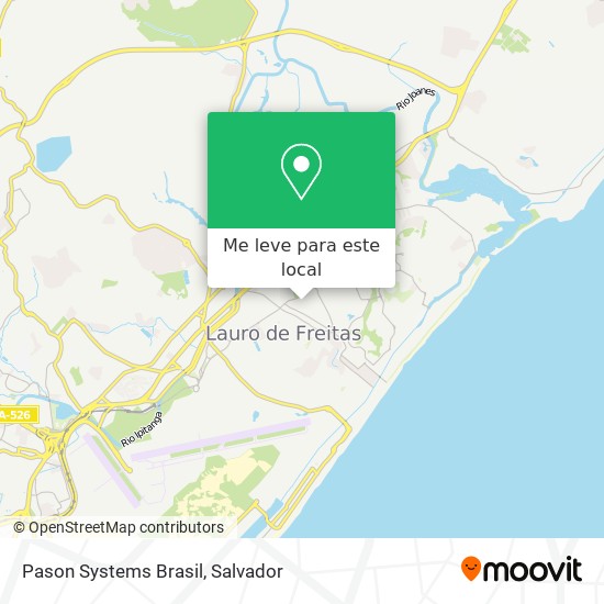 Pason Systems Brasil mapa