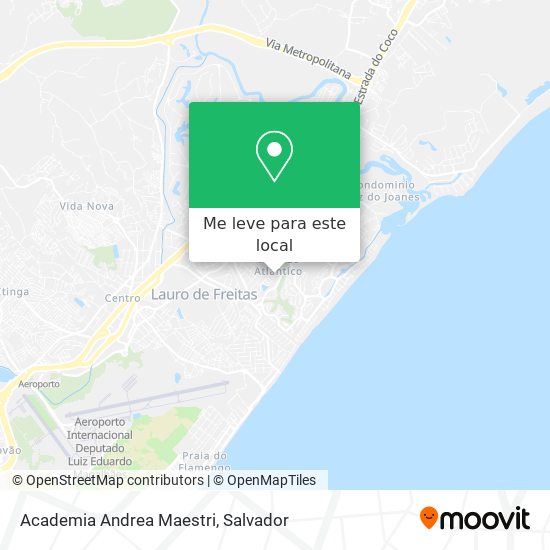 Academia Andrea Maestri mapa
