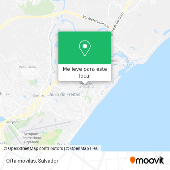 Oftalmovilas mapa