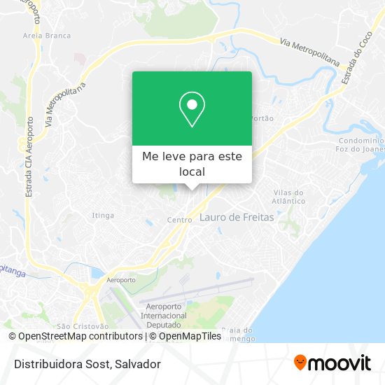 Distribuidora Sost mapa