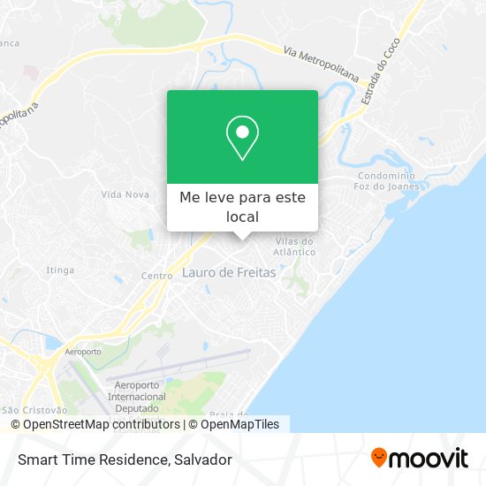Smart Time Residence mapa