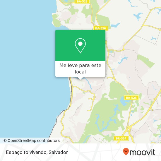 Espaço to vivendo mapa