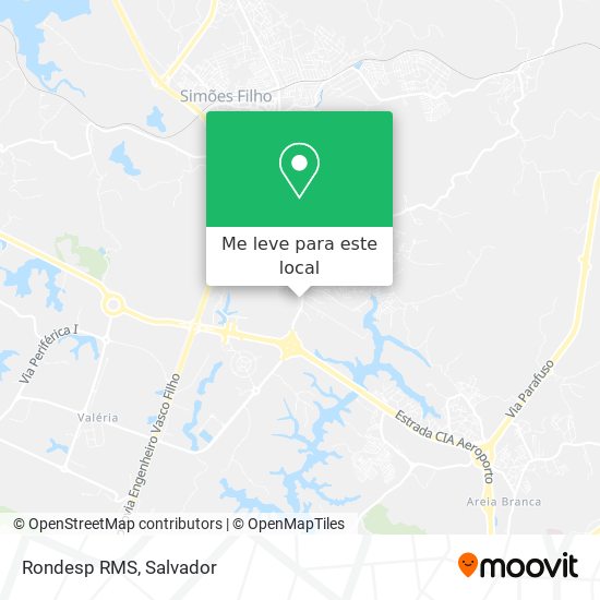 Rondesp RMS mapa