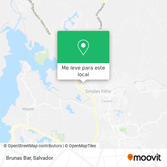 Brunas Bar mapa