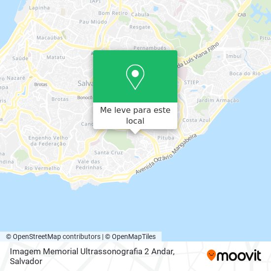 Imagem Memorial Ultrassonografia 2 Andar mapa