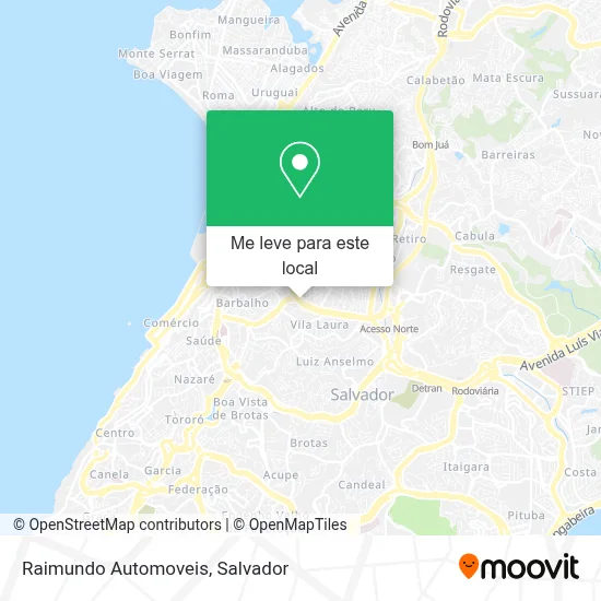 Raimundo Automoveis mapa