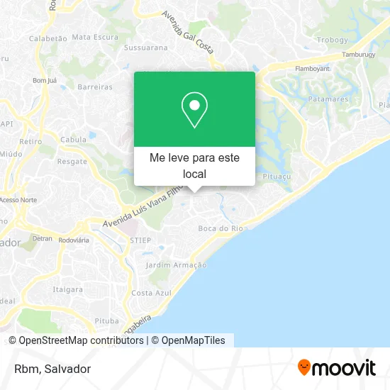 Rbm mapa
