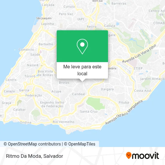 Ritmo Da Moda mapa