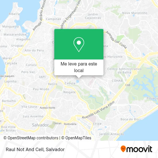Raul Not And Cell mapa
