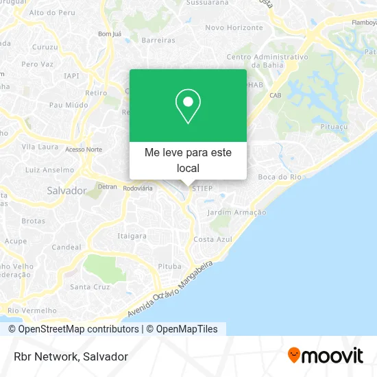 Rbr Network mapa