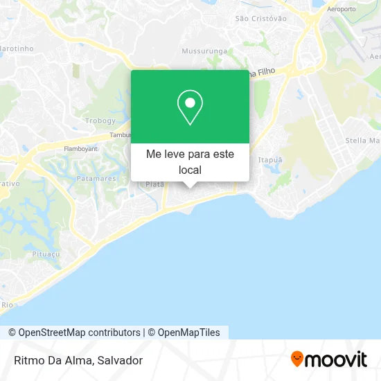 Ritmo Da Alma mapa