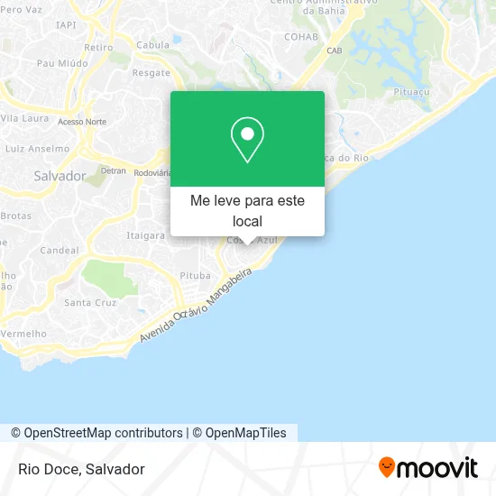 Rio Doce mapa