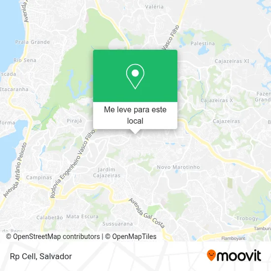 Rp Cell mapa