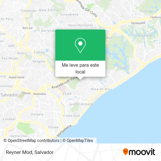 Reyner Mod mapa