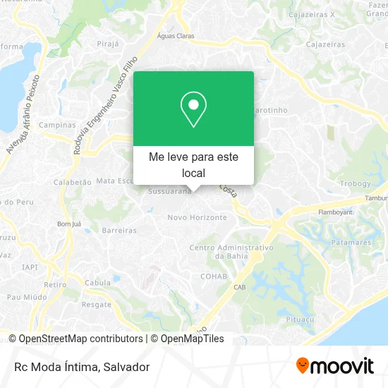 Rc Moda Íntima mapa
