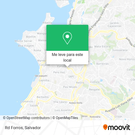 Rd Forros mapa