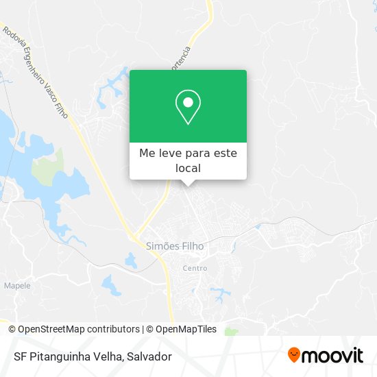 SF Pitanguinha Velha mapa