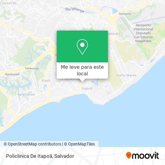 Policlinica De Itapoã mapa