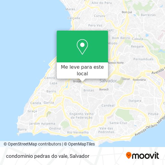 condominio pedras do vale mapa