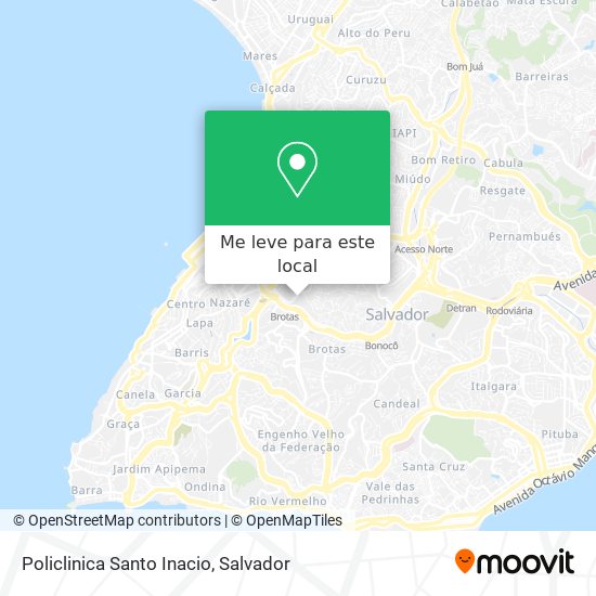Policlinica Santo Inacio mapa