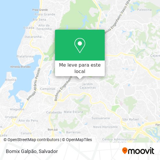 Bomix Galpão mapa