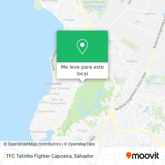 TFC Tatinho Fighter Capoeira mapa