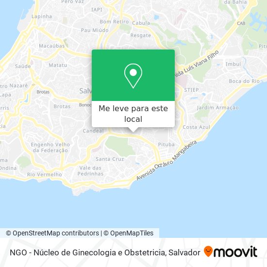 NGO - Núcleo de Ginecologia e Obstetricia mapa