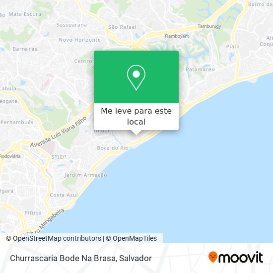 Churrascaria Bode Na Brasa mapa