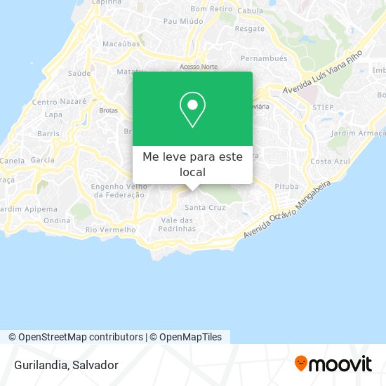 Gurilandia mapa