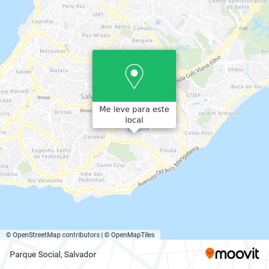 Parque Social mapa