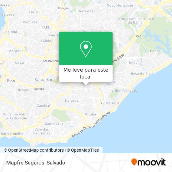 Mapfre Seguros mapa