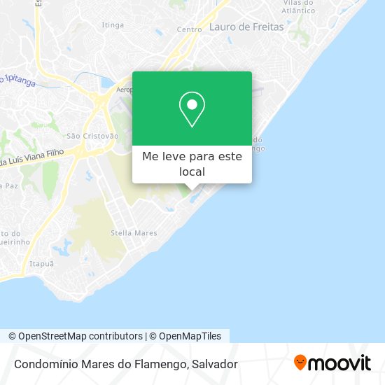Condomínio Mares do Flamengo mapa