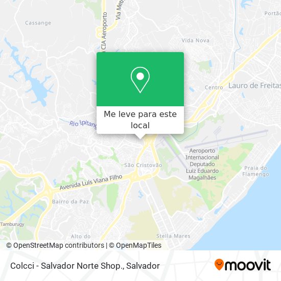 Colcci - Salvador Norte Shop. mapa