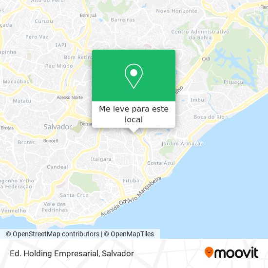 Ed. Holding Empresarial mapa