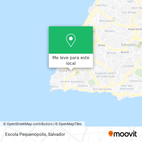 Escola Pequenópolis mapa