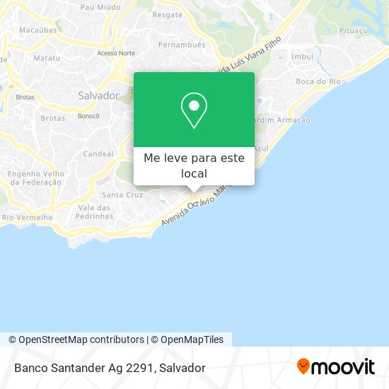 Banco Santander Ag 2291 mapa