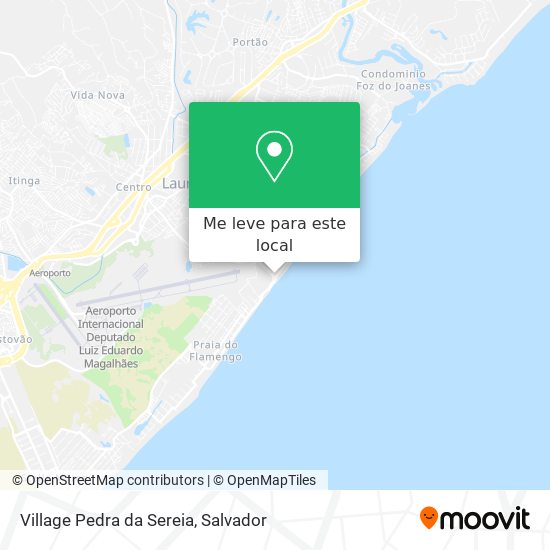 Village Pedra da Sereia mapa