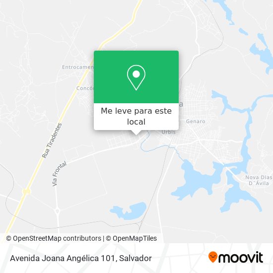 Avenida Joana Angélica 101 mapa