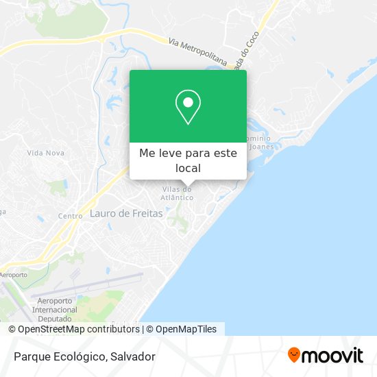 Parque Ecológico mapa