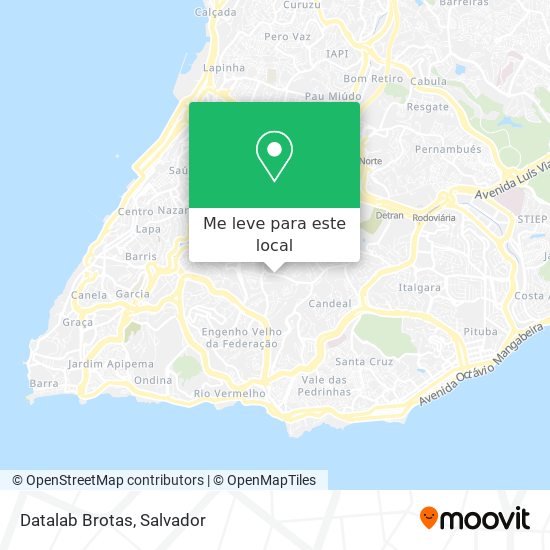Datalab Brotas mapa