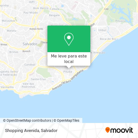Shopping Avenida mapa