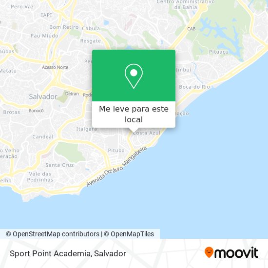 Sport Point Academia mapa