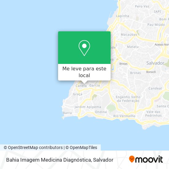 Bahia Imagem Medicina Diagnóstica mapa
