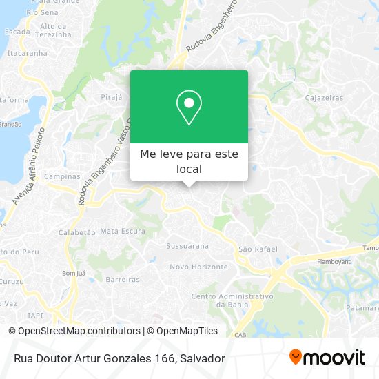 Rua Doutor Artur Gonzales 166 mapa