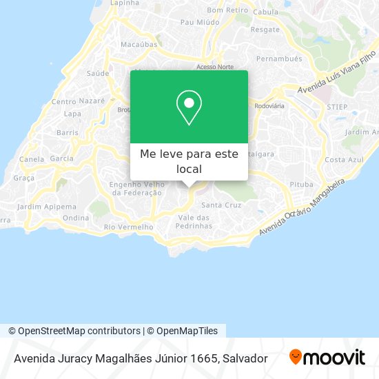 Avenida Juracy Magalhães Júnior 1665 mapa