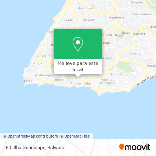 Ed. Ilha Guadalupe mapa