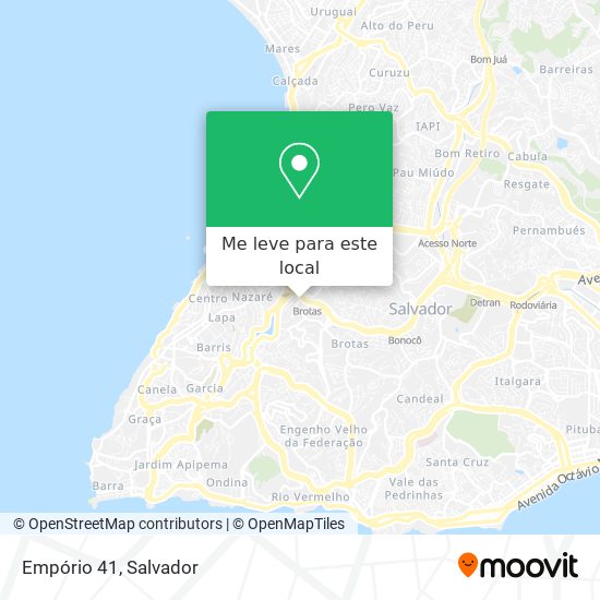 Empório 41 mapa