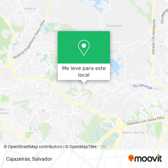 Cajazeiras mapa