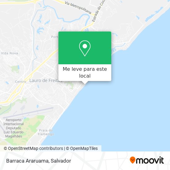 Barraca Araruama mapa